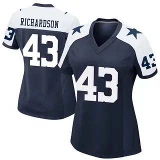 Dallas Cowboys Women's Dominic Richardson Game Alternate Jersey - Navy