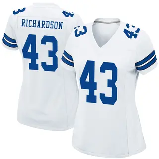 Dallas Cowboys Women's Dominic Richardson Game Jersey - White