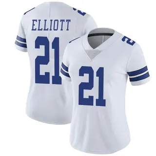 Dallas Cowboys Women's Ezekiel Elliott Limited Vapor Untouchable Jersey - White