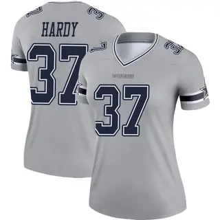 Dallas Cowboys Women's JaQuan Hardy Legend Inverted Jersey - Gray
