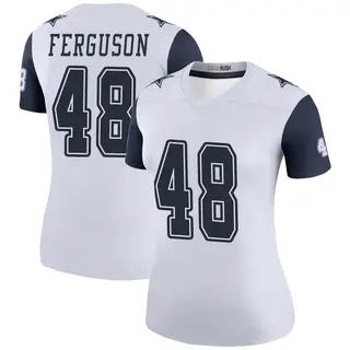 Dallas Cowboys Women's Jake Ferguson Legend Color Rush Jersey - White