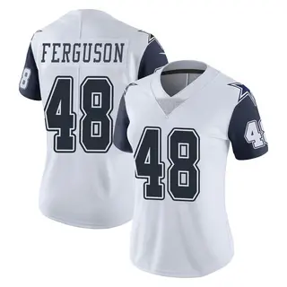 Dallas Cowboys Women's Jake Ferguson Limited Color Rush Vapor Untouchable Jersey - White