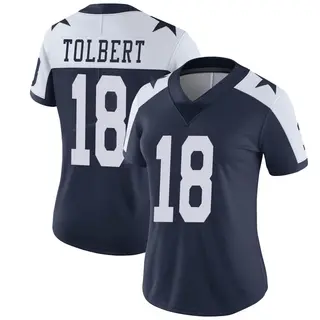 Dallas Cowboys Women's Jalen Tolbert Limited Alternate Vapor Untouchable Jersey - Navy