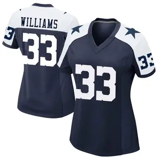 Dallas Cowboys Women's Javonte Williams Game Alternate Jersey - Navy