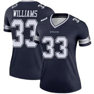 Dallas Cowboys Women's Javonte Williams Legend Jersey - Navy