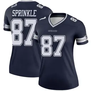 Dallas Cowboys Women's Jeremy Sprinkle Legend Jersey - Navy