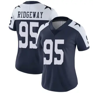 Dallas Cowboys Women's John Ridgeway Limited Alternate Vapor Untouchable Jersey - Navy