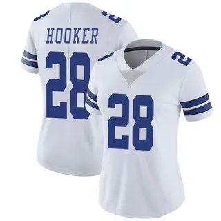 Dallas Cowboys Women's Malik Hooker Limited Vapor Untouchable Jersey - White