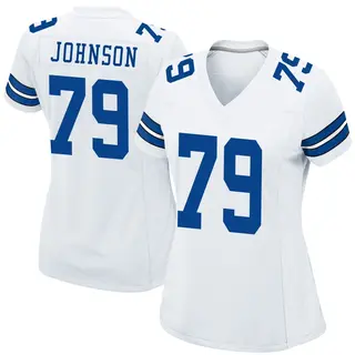 Dallas Cowboys Women's Marcellus Johnson Game Jersey - White
