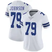 Dallas Cowboys Women's Marcellus Johnson Limited Vapor Untouchable Jersey - White