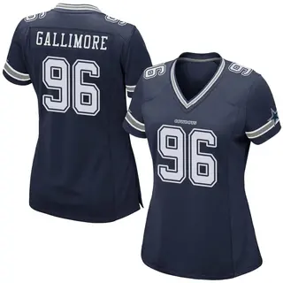 Dallas Cowboys Women's Neville Gallimore Game Team Color Jersey - Navy