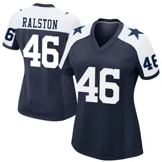 Dallas Cowboys Women's Nick Ralston Game Alternate Jersey - Navy
