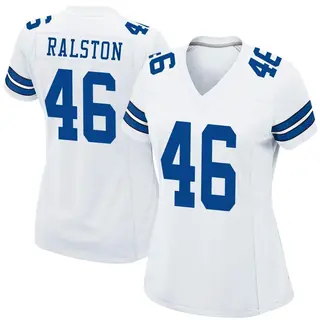 Dallas Cowboys Women's Nick Ralston Game Jersey - White