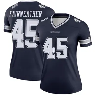 Dallas Cowboys Women's Rivaldo Fairweather Legend Jersey - Navy