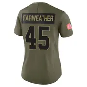 Dallas Cowboys Women's Rivaldo Fairweather Limited 2025 Salute to Service Jersey - Olive