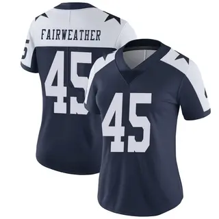 Dallas Cowboys Women's Rivaldo Fairweather Limited Alternate Vapor Untouchable Jersey - Navy