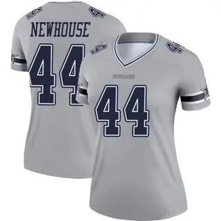 Dallas Cowboys Women's Robert Newhouse Legend Inverted Jersey - Gray
