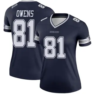 Dallas Cowboys Women's Terrell Owens Legend Jersey - Navy
