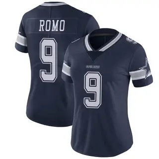 Dallas Cowboys Women's Tony Romo Limited Team Color Vapor Untouchable Jersey - Navy