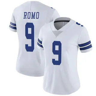 Dallas Cowboys Women's Tony Romo Limited Vapor Untouchable Jersey - White