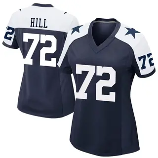 Dallas Cowboys Women's Trysten Hill Game Alternate Jersey - Navy