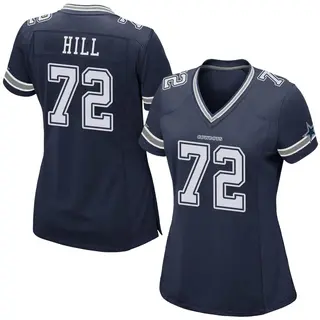 Dallas Cowboys Women's Trysten Hill Game Team Color Jersey - Navy