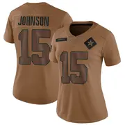Dallas Cowboys Women's Tyler Johnson Limited 2023 Salute To Service Jersey - Brown