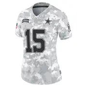 Dallas Cowboys Women's Tyler Johnson Limited 2024 Salute to Service Jersey - Arctic Camo