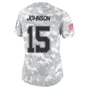 Dallas Cowboys Women's Tyler Johnson Limited 2024 Salute to Service Jersey - Arctic Camo