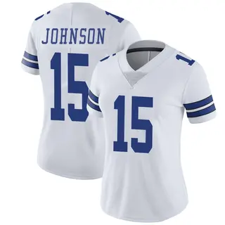 Dallas Cowboys Women's Tyler Johnson Limited Vapor Untouchable Jersey - White