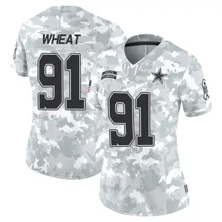 Dallas Cowboys Women's Tyrus Wheat Limited 2024 Salute to Service Jersey - Arctic Camo