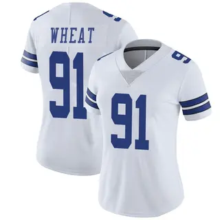 Dallas Cowboys Women's Tyrus Wheat Limited Vapor Untouchable Jersey - White