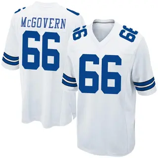 Dallas Cowboys Youth Connor McGovern Game Jersey - White