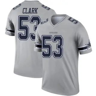 Dallas Cowboys Youth Damone Clark Legend Inverted Jersey - Gray