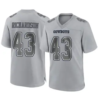Dallas Cowboys Youth Dominic Richardson Game Atmosphere Fashion Jersey - Gray