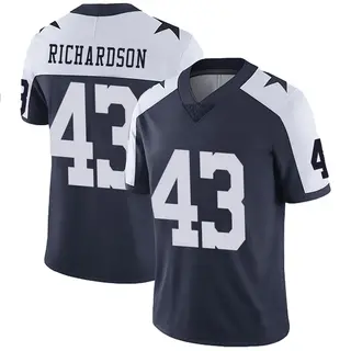 Dallas Cowboys Youth Dominic Richardson Limited Alternate Vapor Untouchable Jersey - Navy
