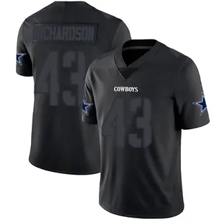 Dallas Cowboys Youth Dominic Richardson Limited Jersey - Black Impact