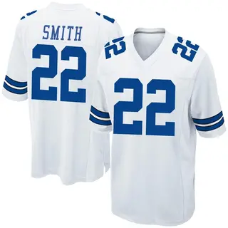 Dallas Cowboys Youth Emmitt Smith Game Jersey - White