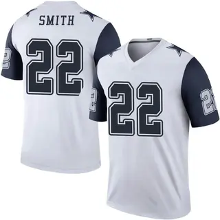Dallas Cowboys Youth Emmitt Smith Legend Color Rush Jersey - White