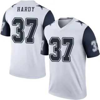 Dallas Cowboys Youth JaQuan Hardy Legend Color Rush Jersey - White