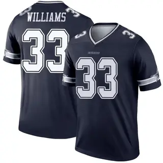 Dallas Cowboys Youth Javonte Williams Legend Jersey - Navy