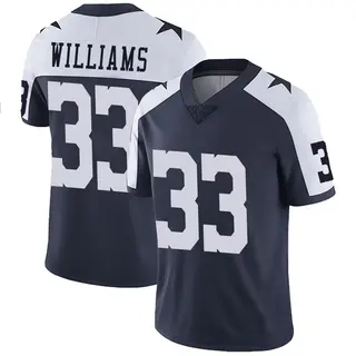 Dallas Cowboys Youth Javonte Williams Limited Alternate Vapor Untouchable Jersey - Navy