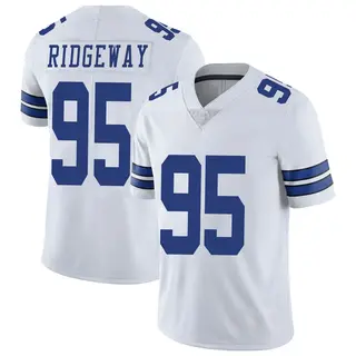 Dallas Cowboys Youth John Ridgeway Limited Vapor Untouchable Jersey - White