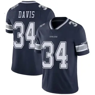 Dallas Cowboys Youth Malik Davis Limited Team Color Vapor Untouchable Jersey - Navy