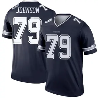 Dallas Cowboys Youth Marcellus Johnson Legend Jersey - Navy
