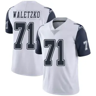 Dallas Cowboys Youth Matt Waletzko Limited Color Rush Vapor Untouchable Jersey - White