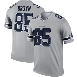 Dallas Cowboys Youth Noah Brown Legend Inverted Jersey - Gray