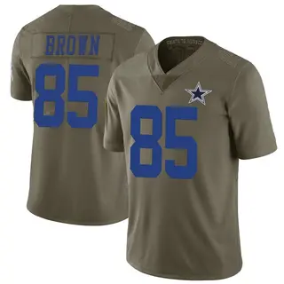 Dallas Cowboys Youth Noah Brown Limited 2017 Salute to Service Jersey - Green