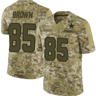 Dallas Cowboys Youth Noah Brown Limited 2018 Salute to Service Jersey - Camo