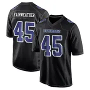 Dallas Cowboys Youth Rivaldo Fairweather Game Carbon Fashion Jersey - Black